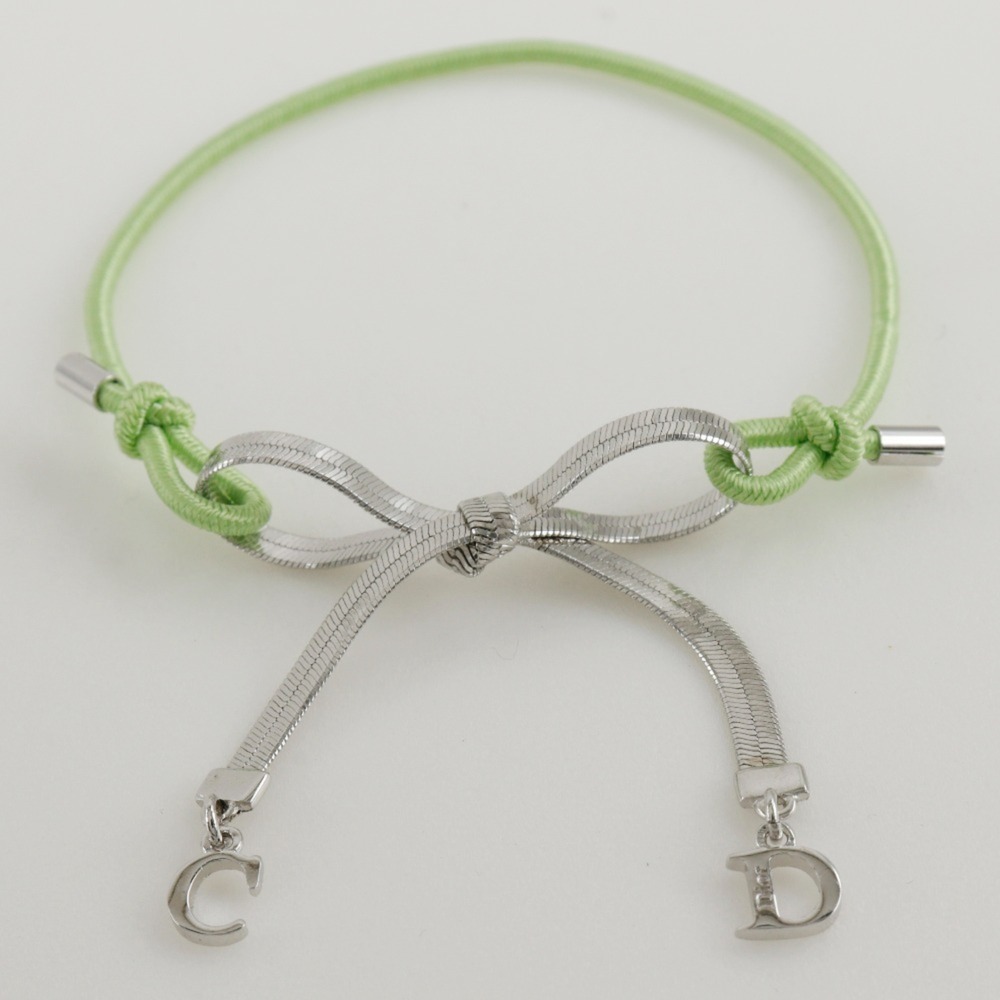 DIOR Silver Charm Bracelet